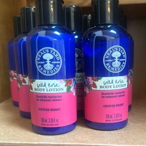 Neal’s Yard Wild Rose Body Lotion - set of 9 NEW